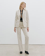 CORETTE CORDUROY PANT IN IVORY