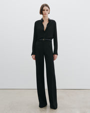 RIVERS WOOL PANT IN BLACK