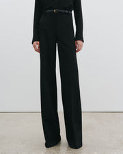 RIVERS WOOL PANT IN BLACK