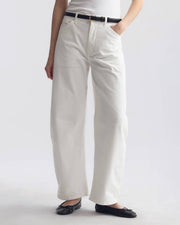 TRIBECA COTTON PANT IN WHITE