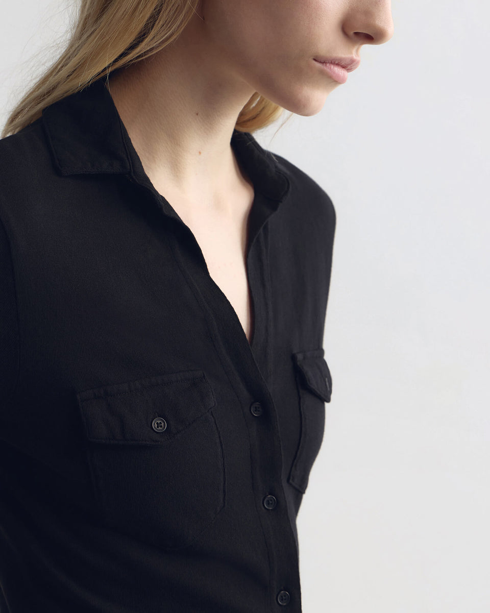 AVELINE SHIRT IN BLACK