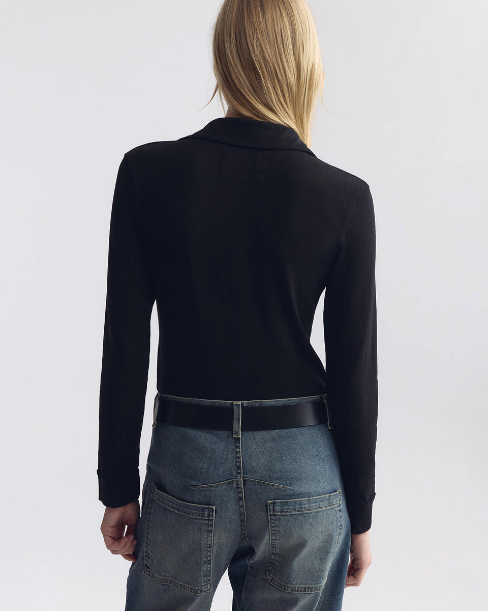 AVELINE SHIRT IN BLACK