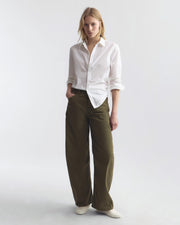 TRIBECA COTTON PANT IN VINE