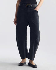 SHON COTTON PANT IN CARBON