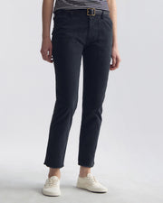 JENNA COTTON PANT IN CARBON