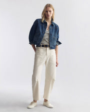 SHON COTTON PANT IN STONE