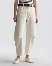 SHON COTTON PANT IN STONE