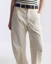 SHON COTTON PANT IN STONE