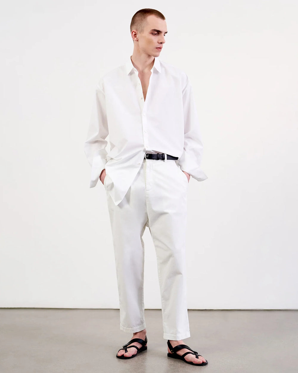 PARIS PANT IN WHITE