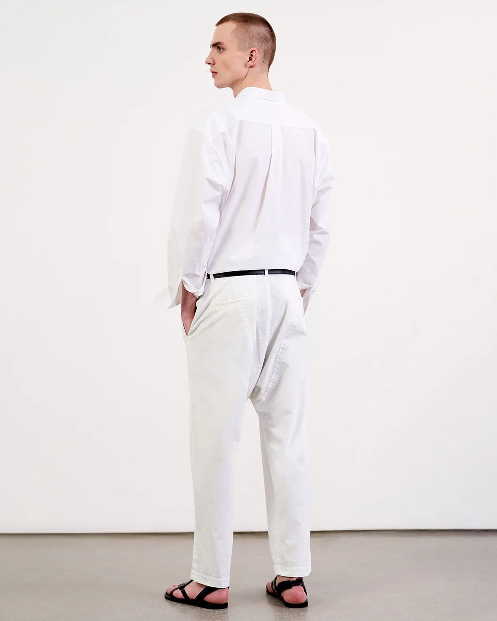PARIS PANT IN WHITE