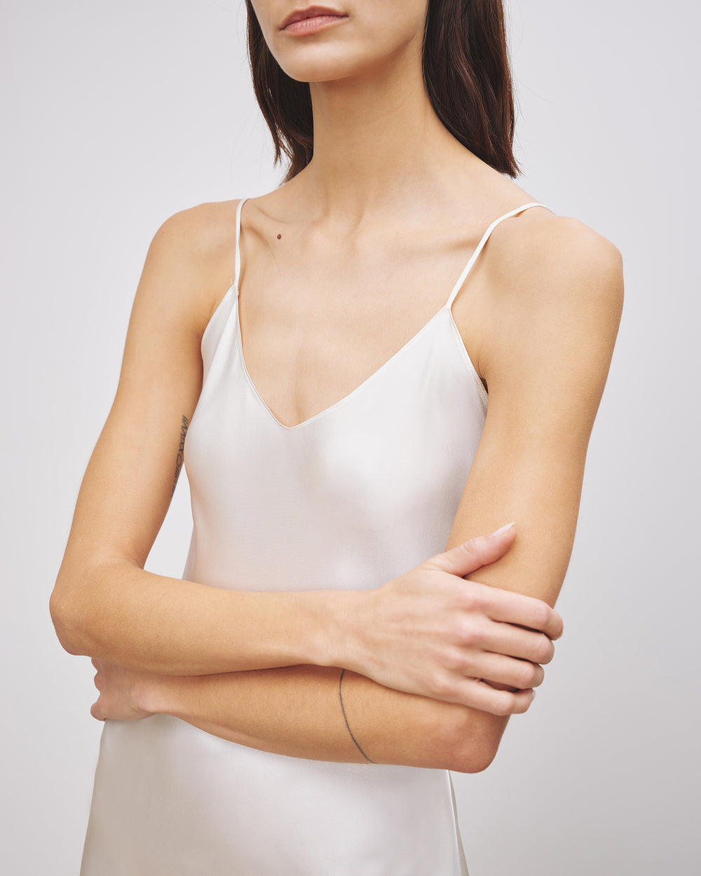 CAMI SILK DRESS IN CAMI SILK DRESS
