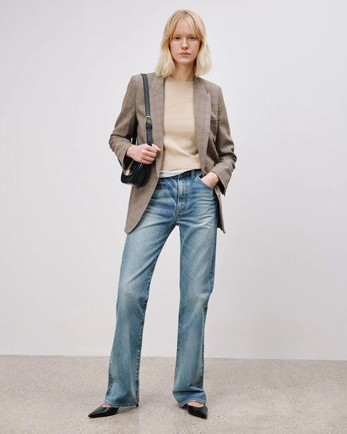 VENUS CASHMERE SWEATER IN TAUPE