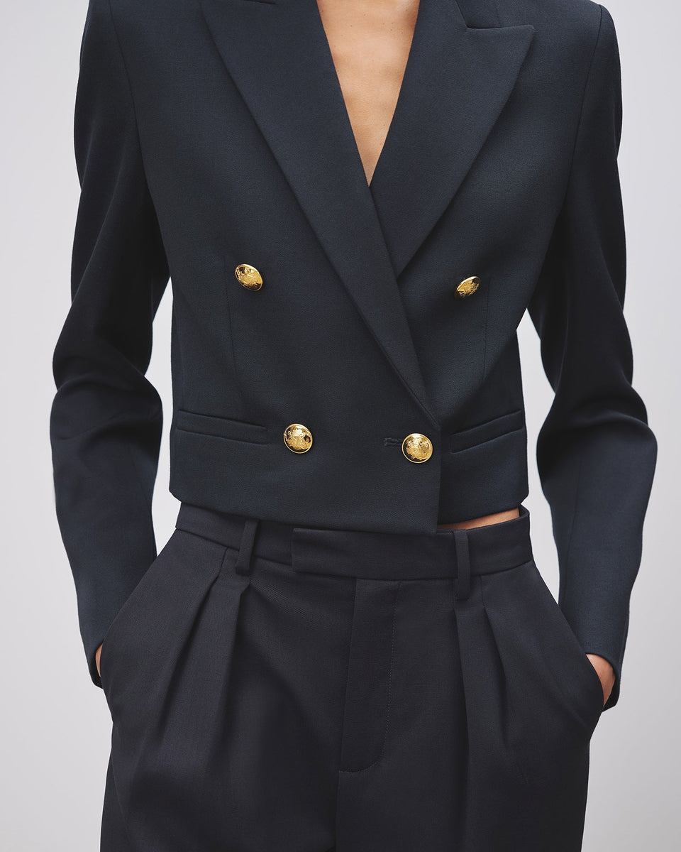 BEAUREGARD BLAZER IN MIDNIGHT