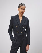 BEAUREGARD BLAZER IN MIDNIGHT