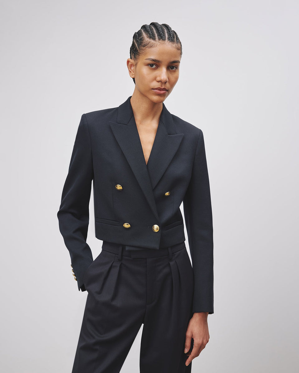 BEAUREGARD BLAZER IN MIDNIGHT