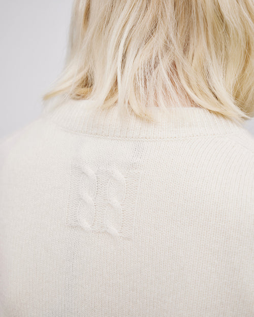 VENUS CASHMERE SWEATER IN IVORY