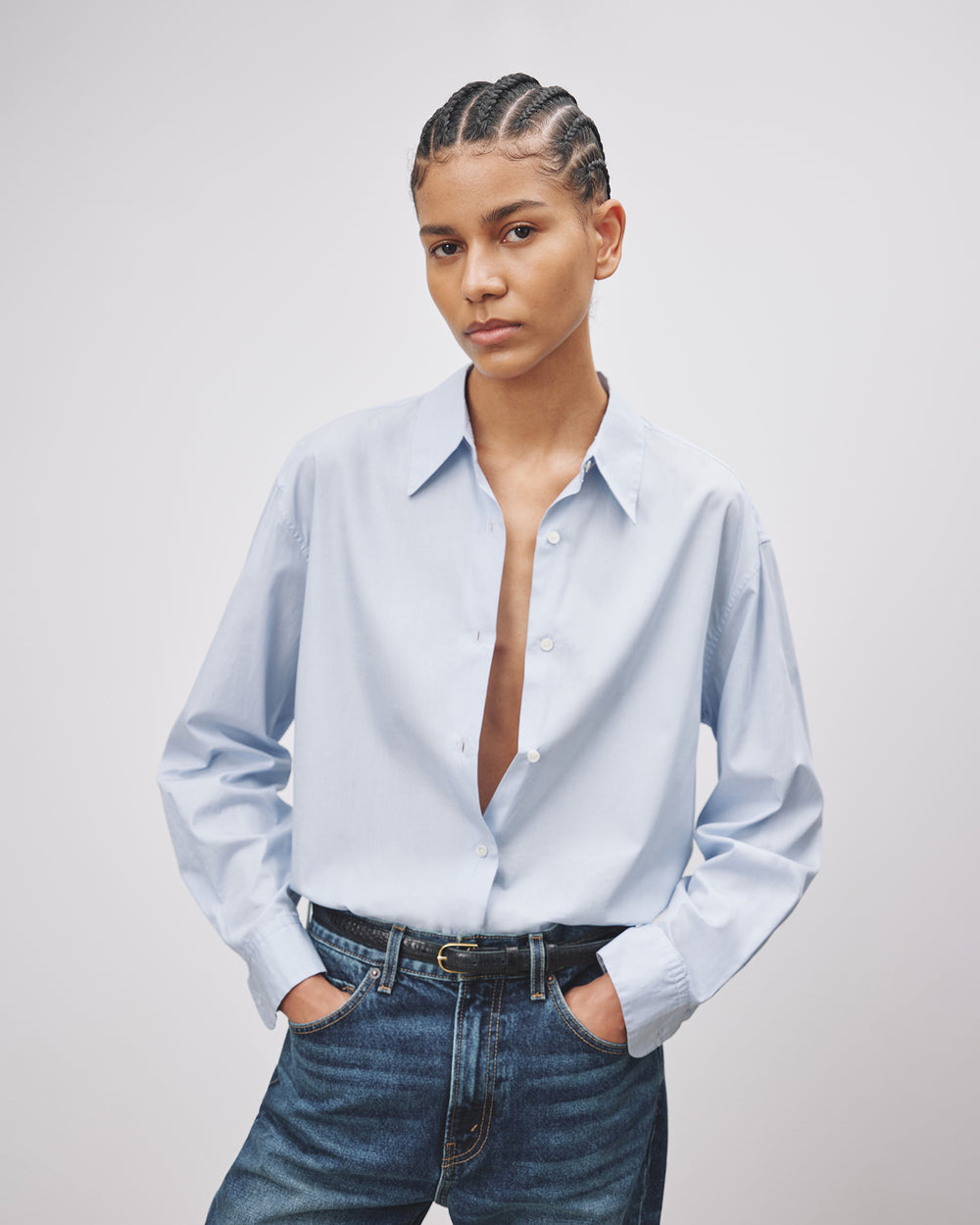 YORKE SHIRT IN SKY BLUE
