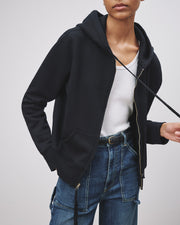 CALLIE HOODIE IN DARK NAVY