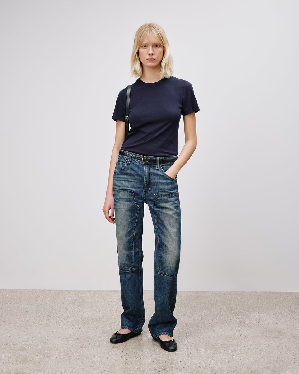 MARIELA TEE IN DARK NAVY