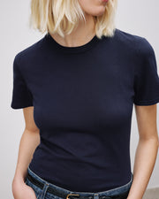 MARIELA TEE IN DARK NAVY