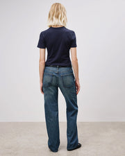 MARIELA TEE IN DARK NAVY