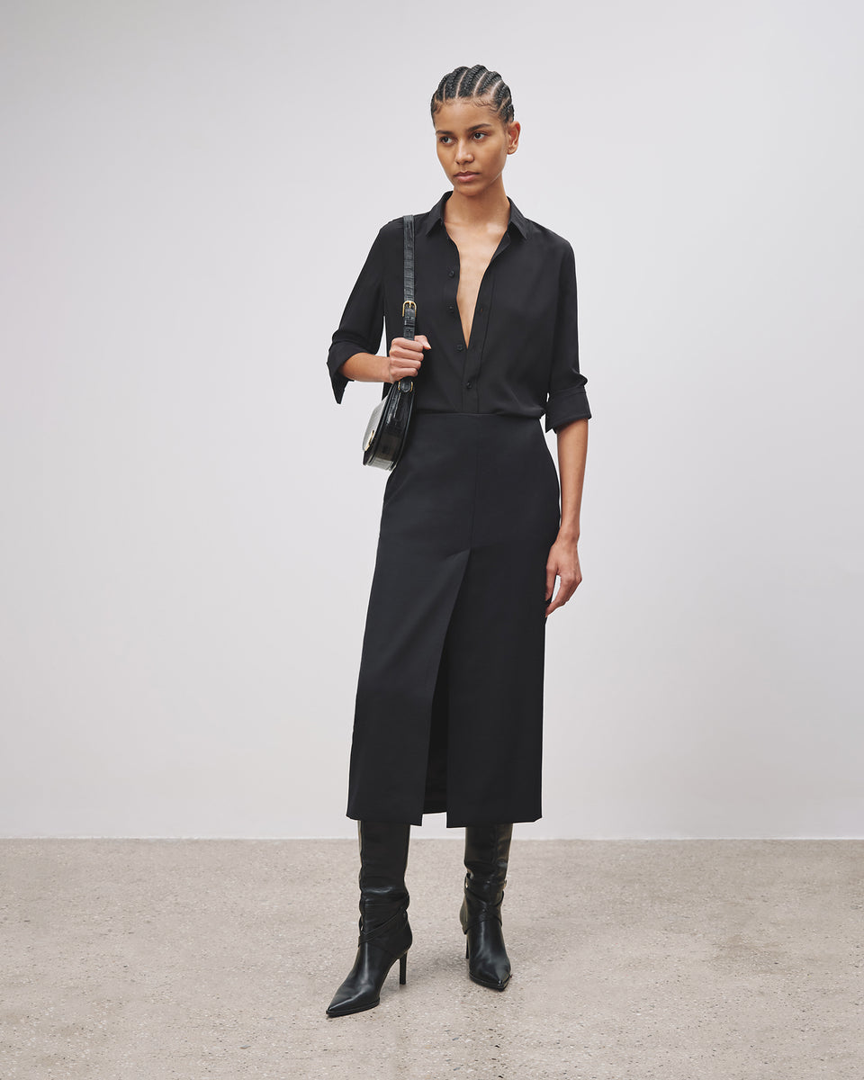 MARIHA WOOL SKIRT IN MARIHA WOOL SKIRT