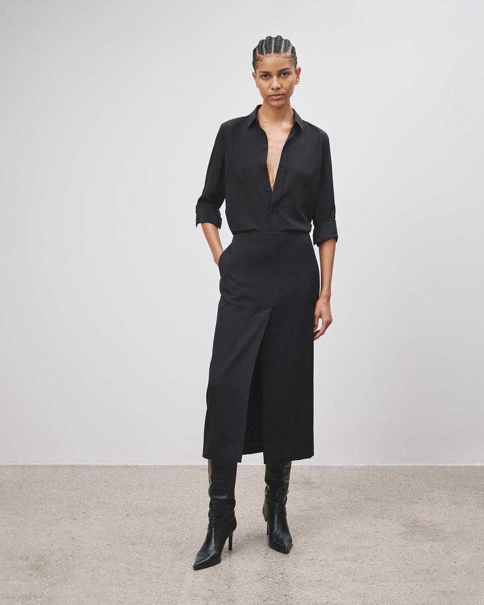 MARIHA WOOL SKIRT IN MARIHA WOOL SKIRT