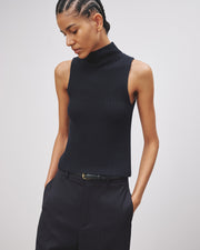 SONIA SWEATER TANK IN DARK NAVY