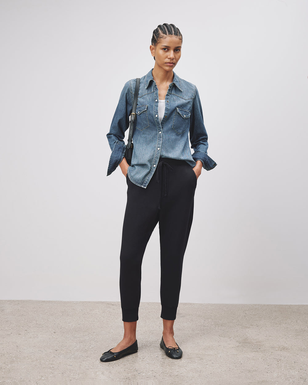 NOLAN PANT IN DARK NAVY