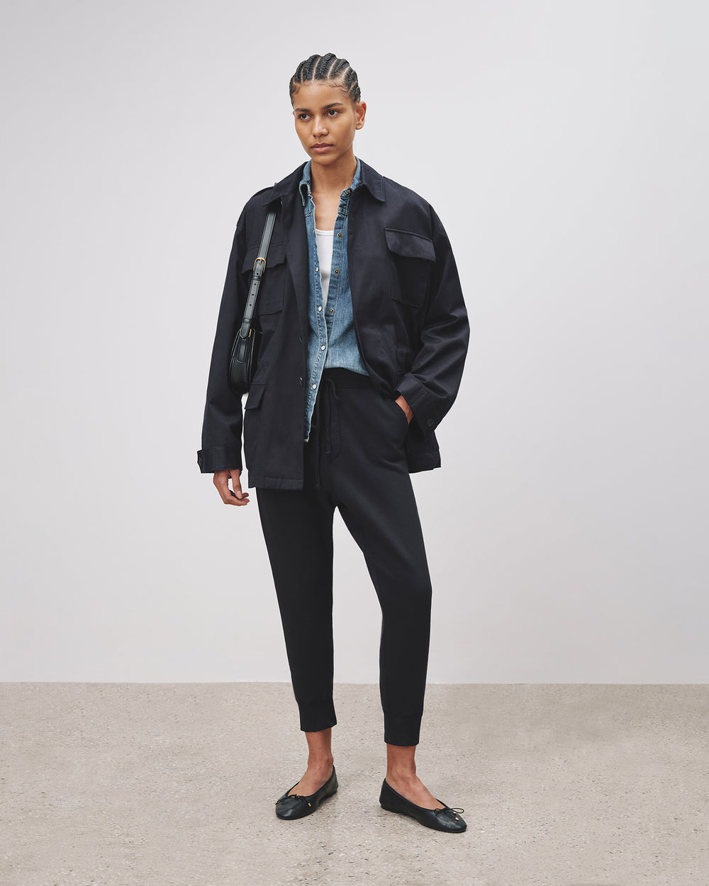 NOLAN PANT IN DARK NAVY
