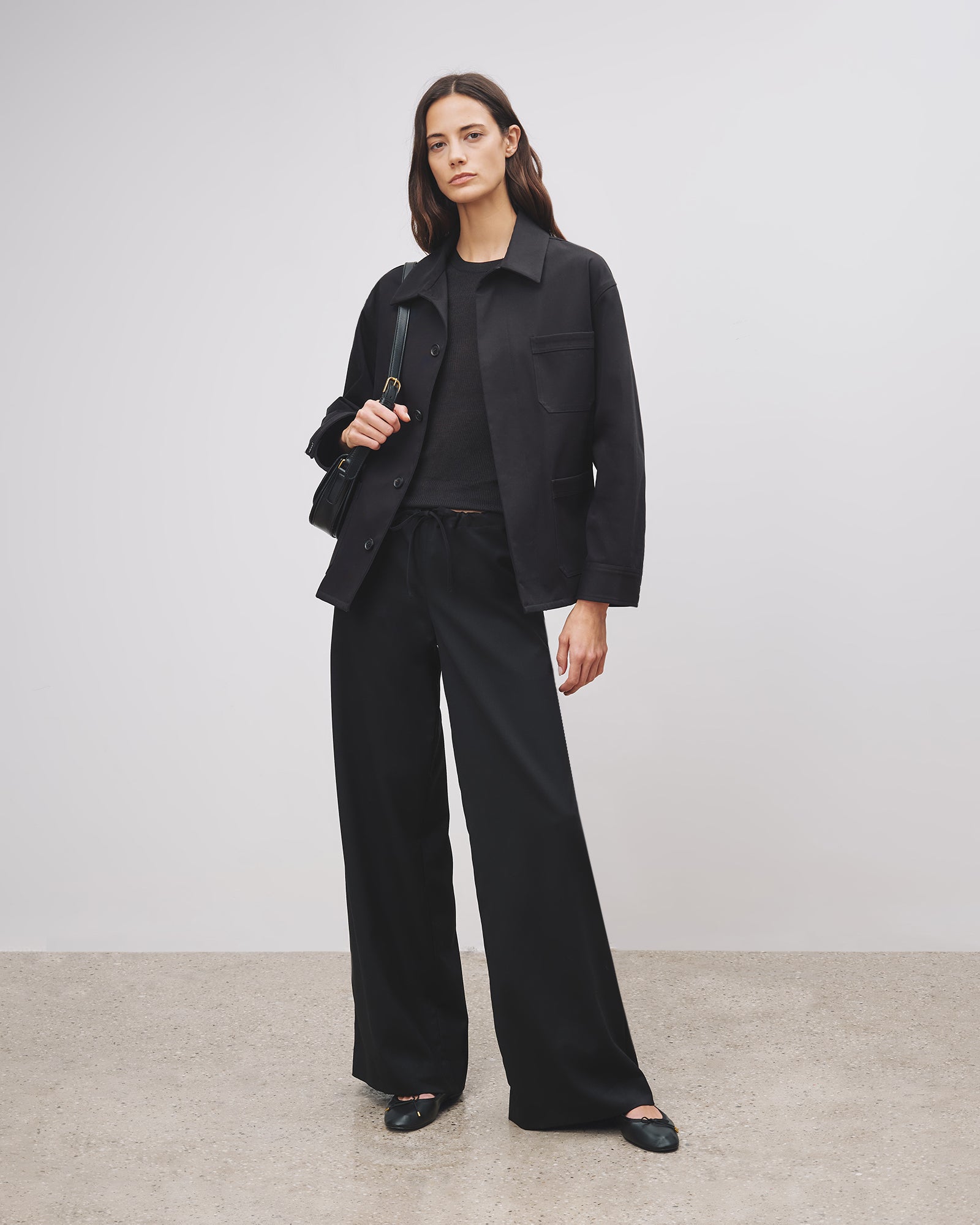 Enya Straight Wool Pants