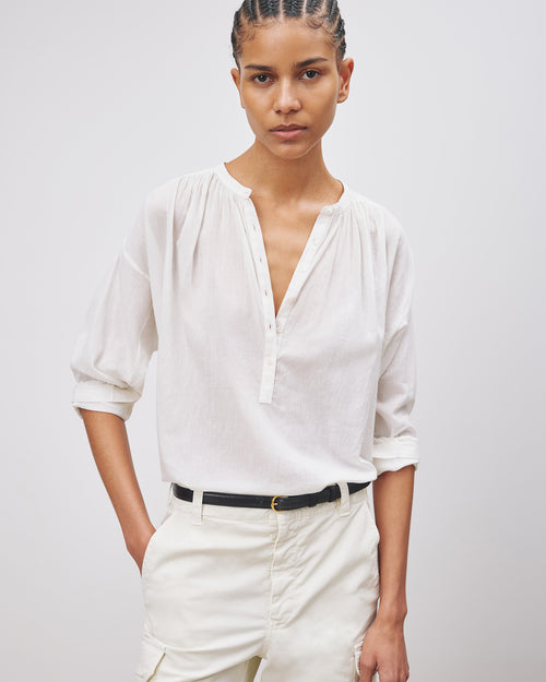 NEVILLE BLOUSE IN IVORY