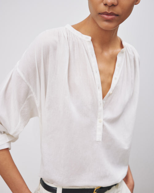 NEVILLE BLOUSE IN IVORY