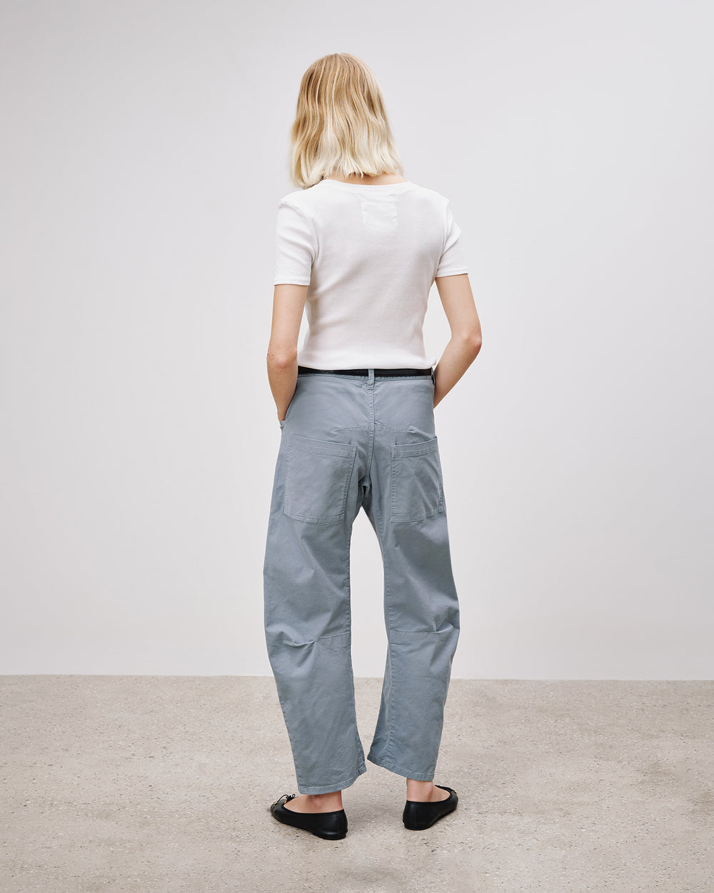 SHON PANT IN VINTAGE BLUE