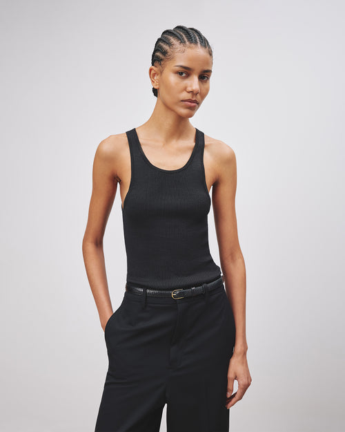 LOTTIE SILK KNIT TANK IN LOTTIE SILK KNIT TANK