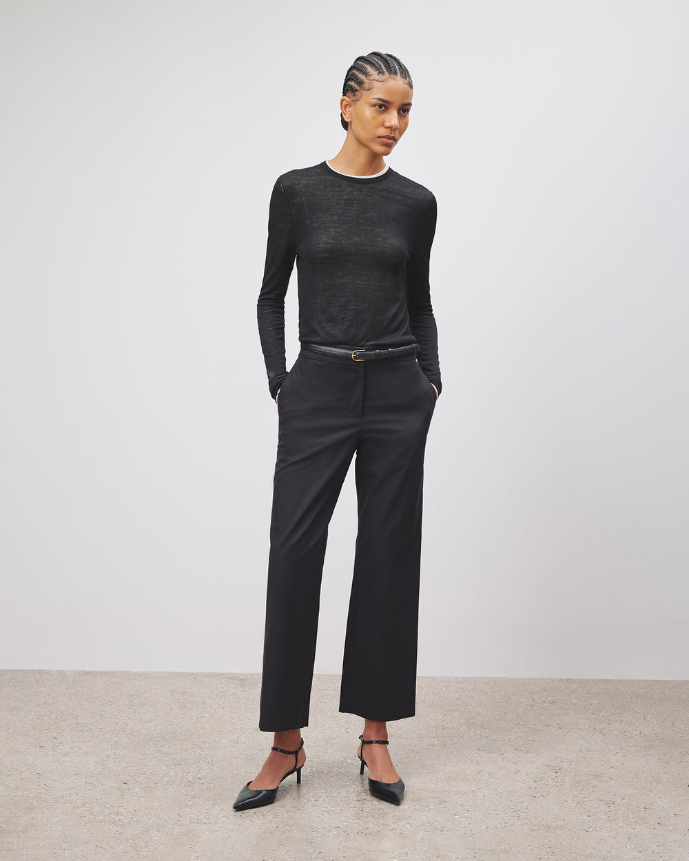 NOHAN PANT IN BLACK