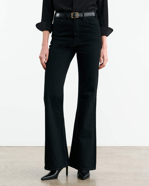 ROE JEAN IN JET BLACK