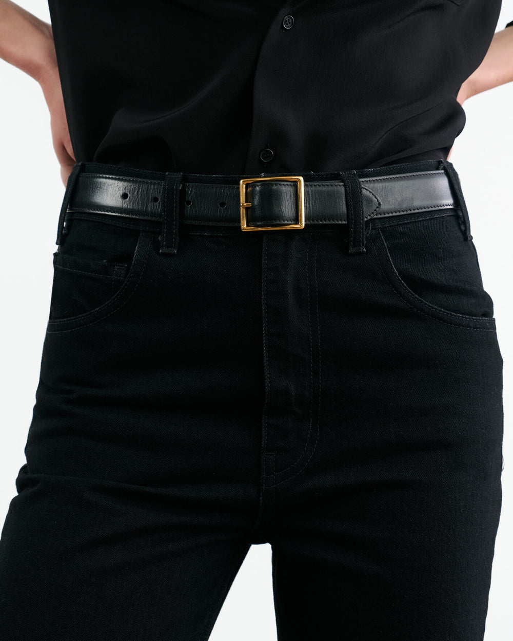 ROE JEAN IN JET BLACK