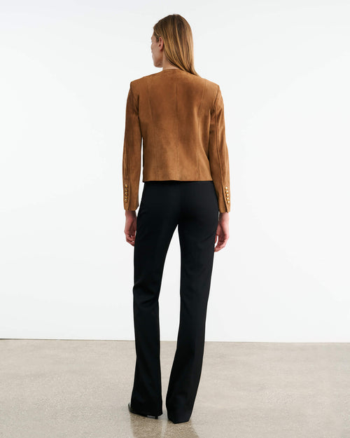 NANON SUEDE JACKET IN MARTORA