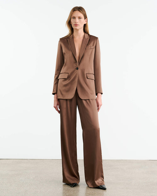FLAVIE PANT IN TAUPE