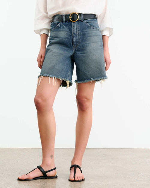 RUSSEL DENIM SHORT IN SUMMER WASH