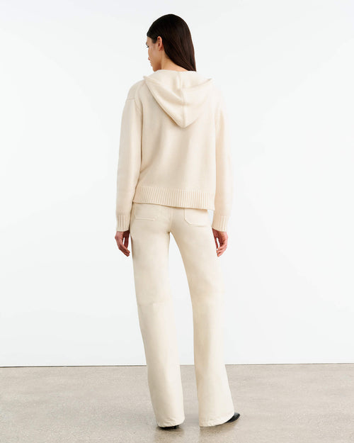NOEMI CASHMERE SWEATER IN IVORY