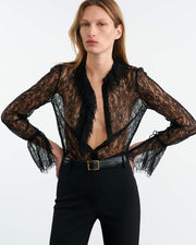 CECILY TOP IN BLACK