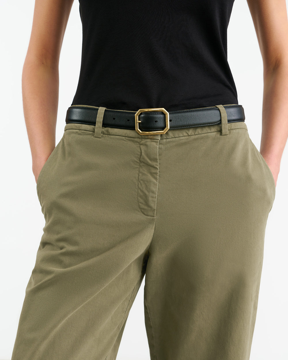 NOHAN PANT IN MILITARY GREEN