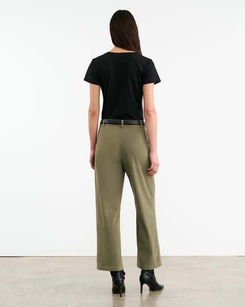 NOHAN PANT IN MILITARY GREEN