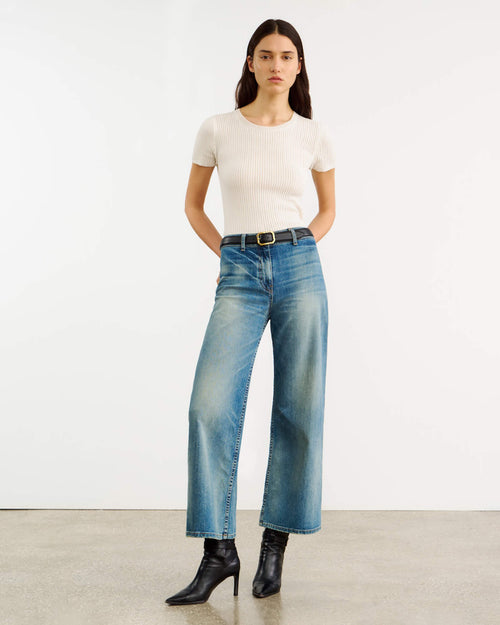 ZANDRA SWEATER IN IVORY