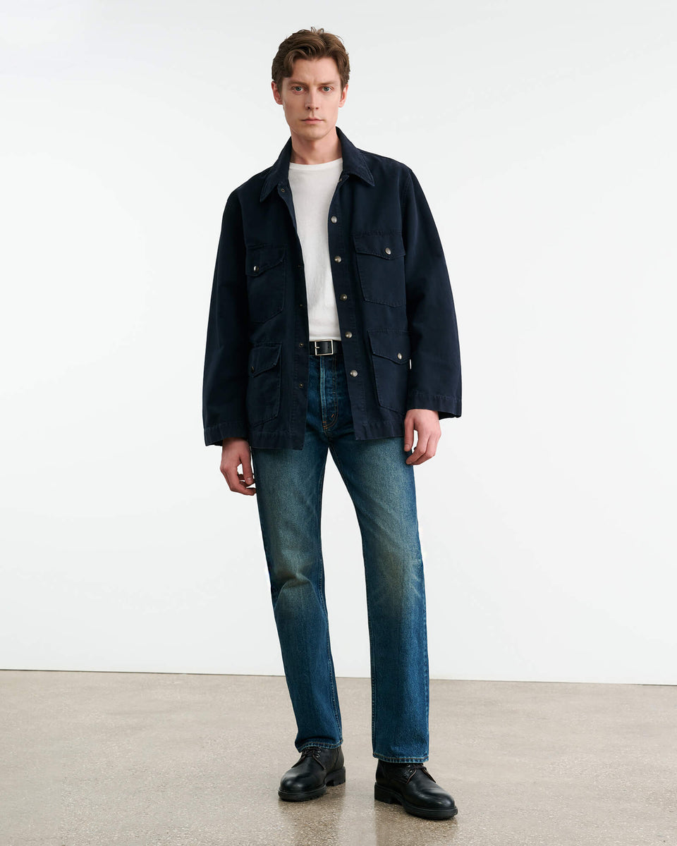 HAROLD JACKET IN MIDNIGHT