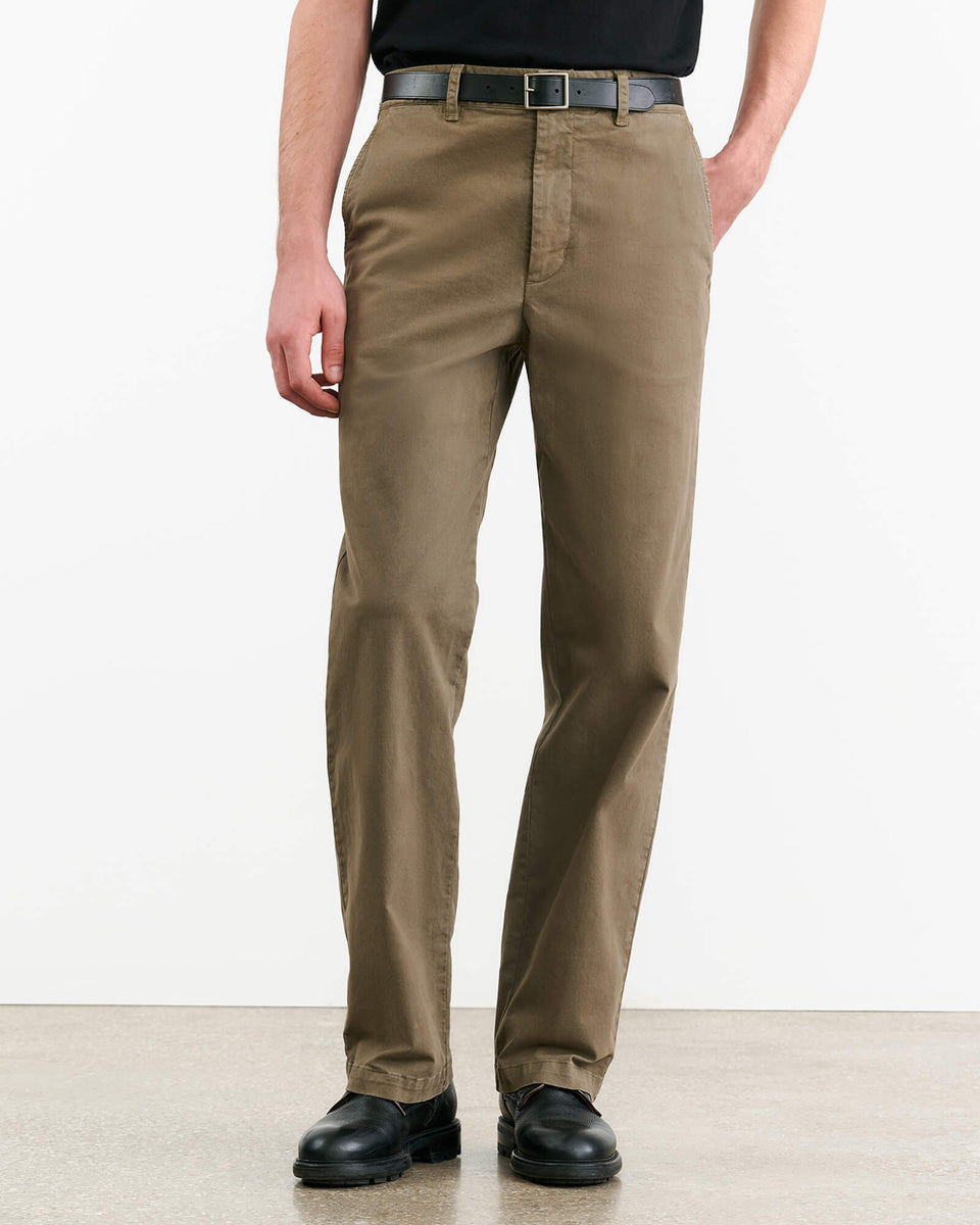 CARSEN COTTON PANT IN TRUFFLE TAUPE