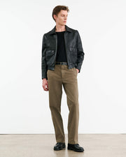 CARSEN COTTON PANT IN TRUFFLE TAUPE