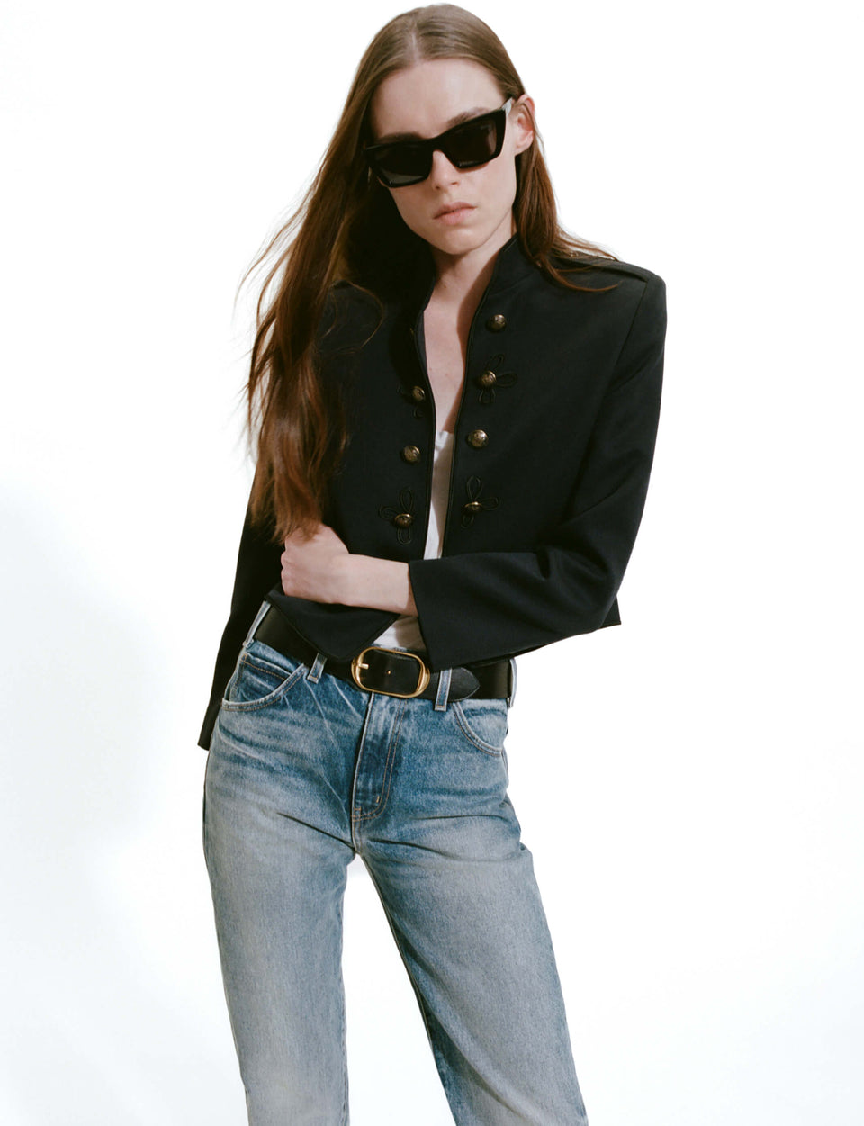 BETSY WOOL JACKET IN MIDNIGHT